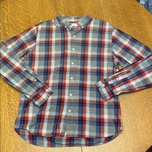 Men’s button up long sleeve shirt